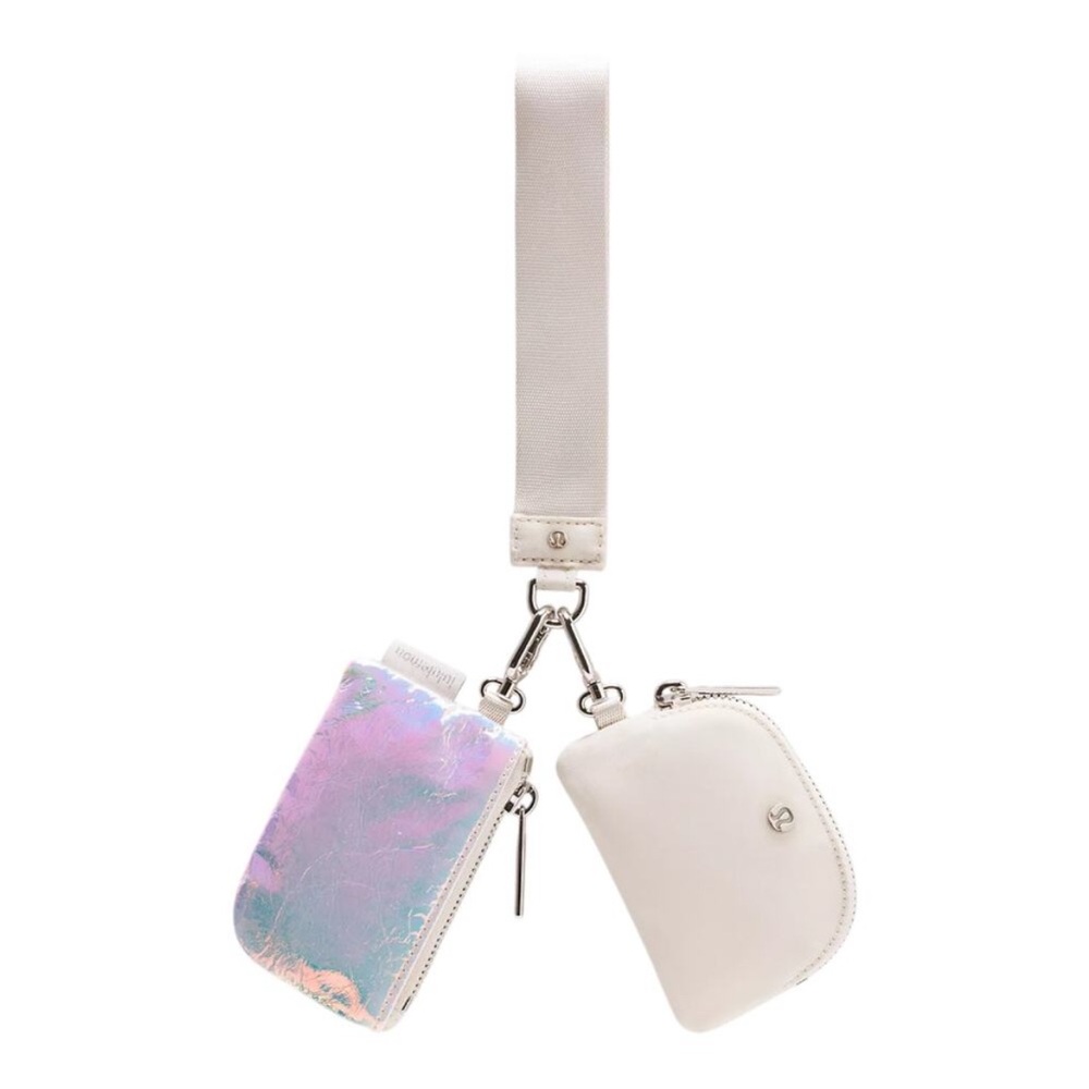 lululemon athletica Iridescent and White Key & Card Holder
